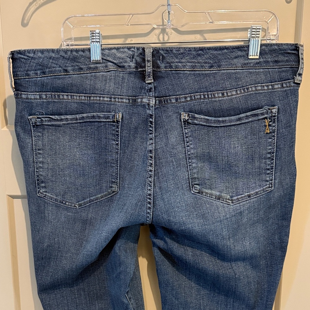 Vintage America WONDERLAND Women's Slim Straight Leg Jeans in Blue Size 14R/32 - Picture 5 of 6